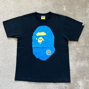 Bape Black and Blue Short Sleeve Tee